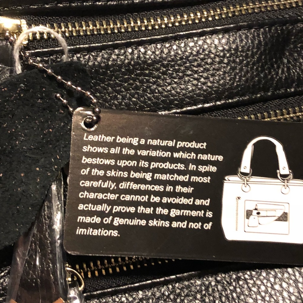 Black Crossbody Concealment Purse -7017 - Picture 8 of 8